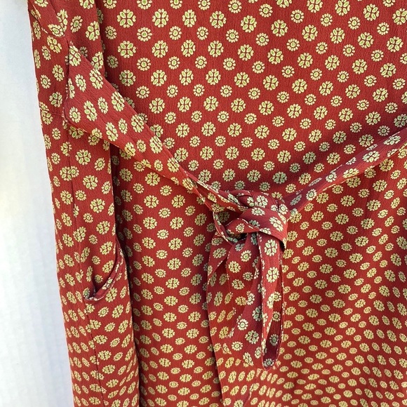 Nice things by Paloma S Womens size 4 (36) long sleeve keyhole dress - Picture 6 of 12